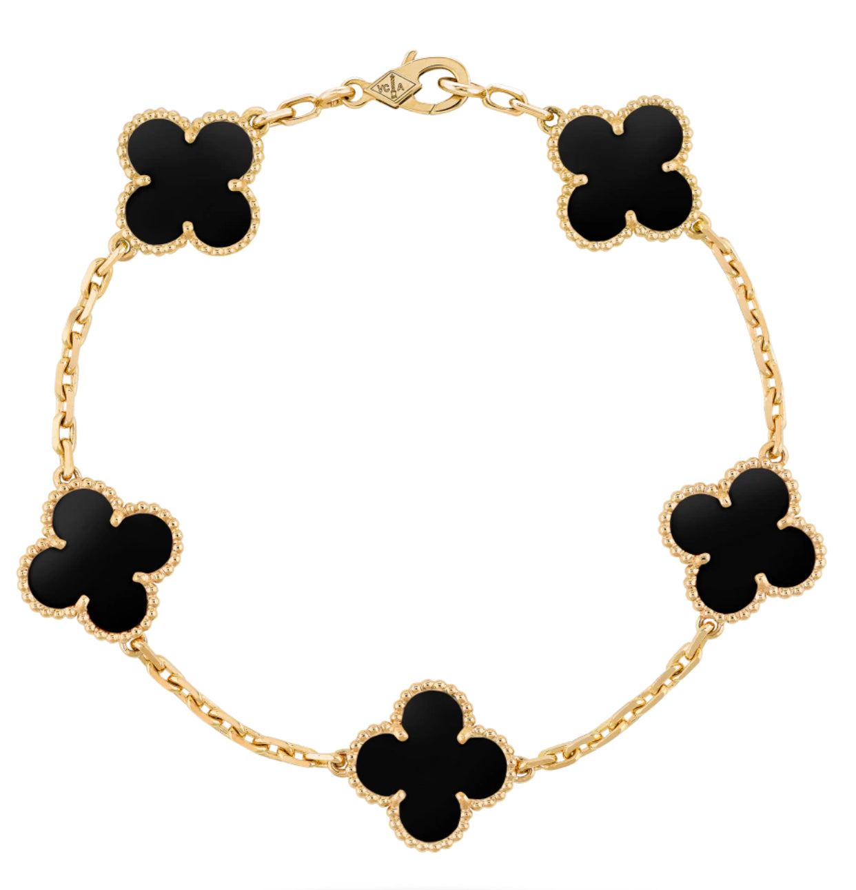 Gold and Black VC Inspired Bracelet