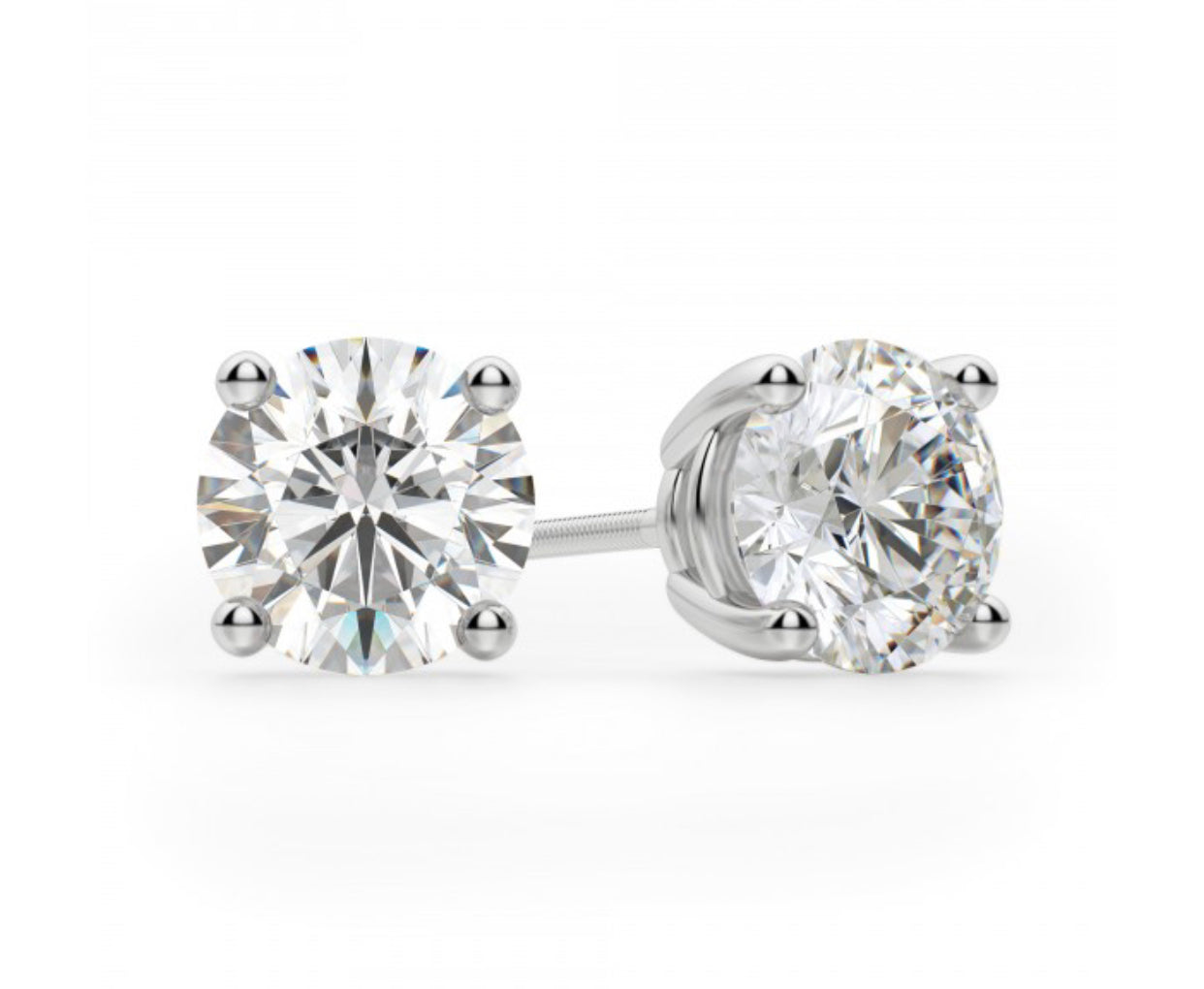 Silver Stud Earring