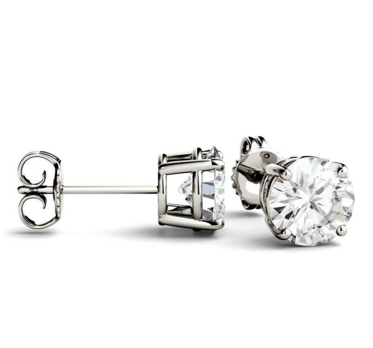 Silver Stud Earring