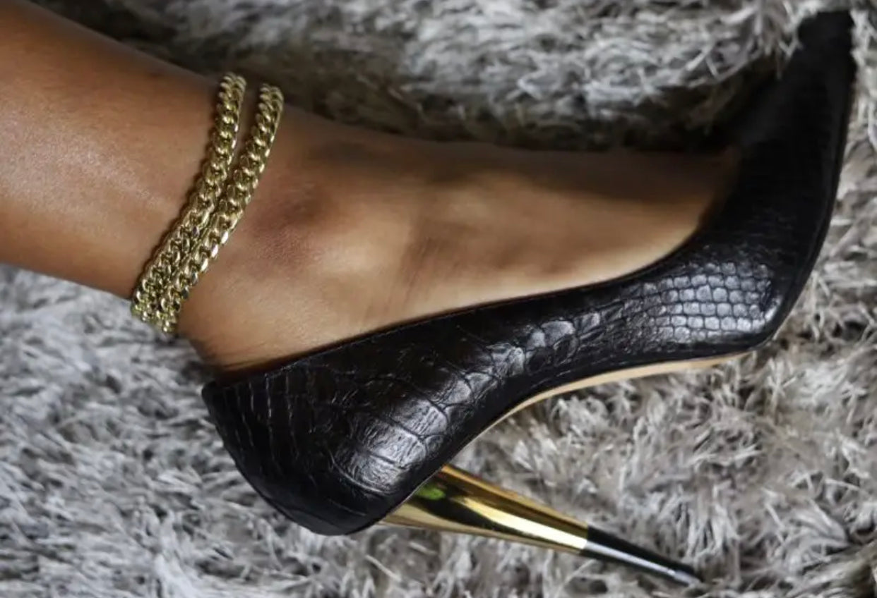 Silver Mini Miami Cuban Anklet