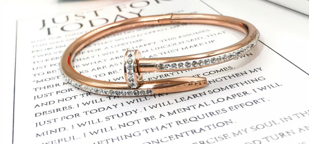 Cartier inspired hotsell nail bracelet