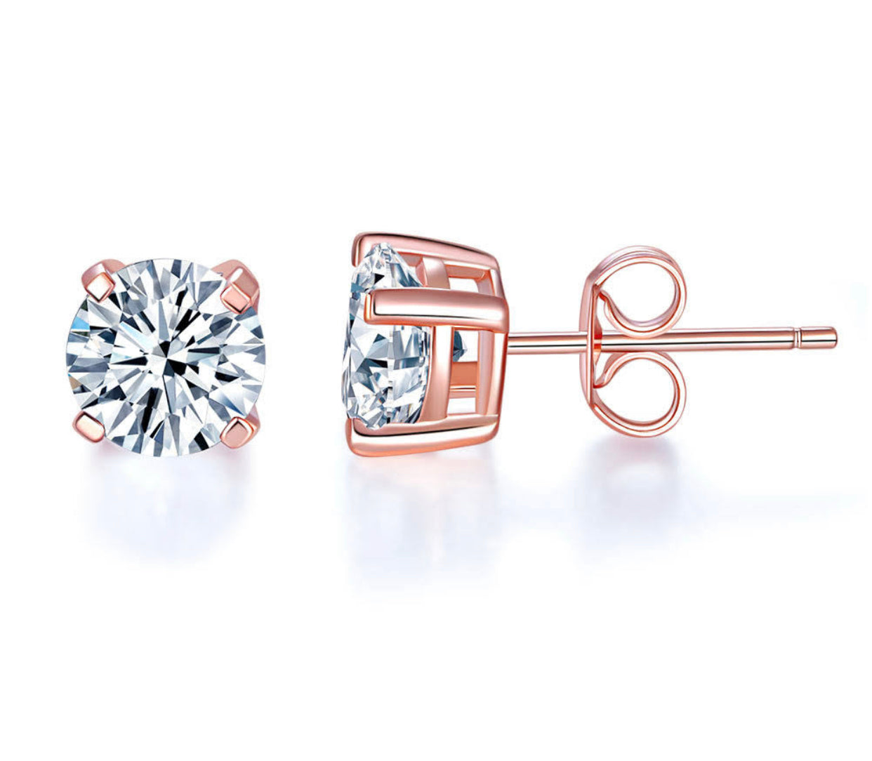 RoseGold Stud Earring